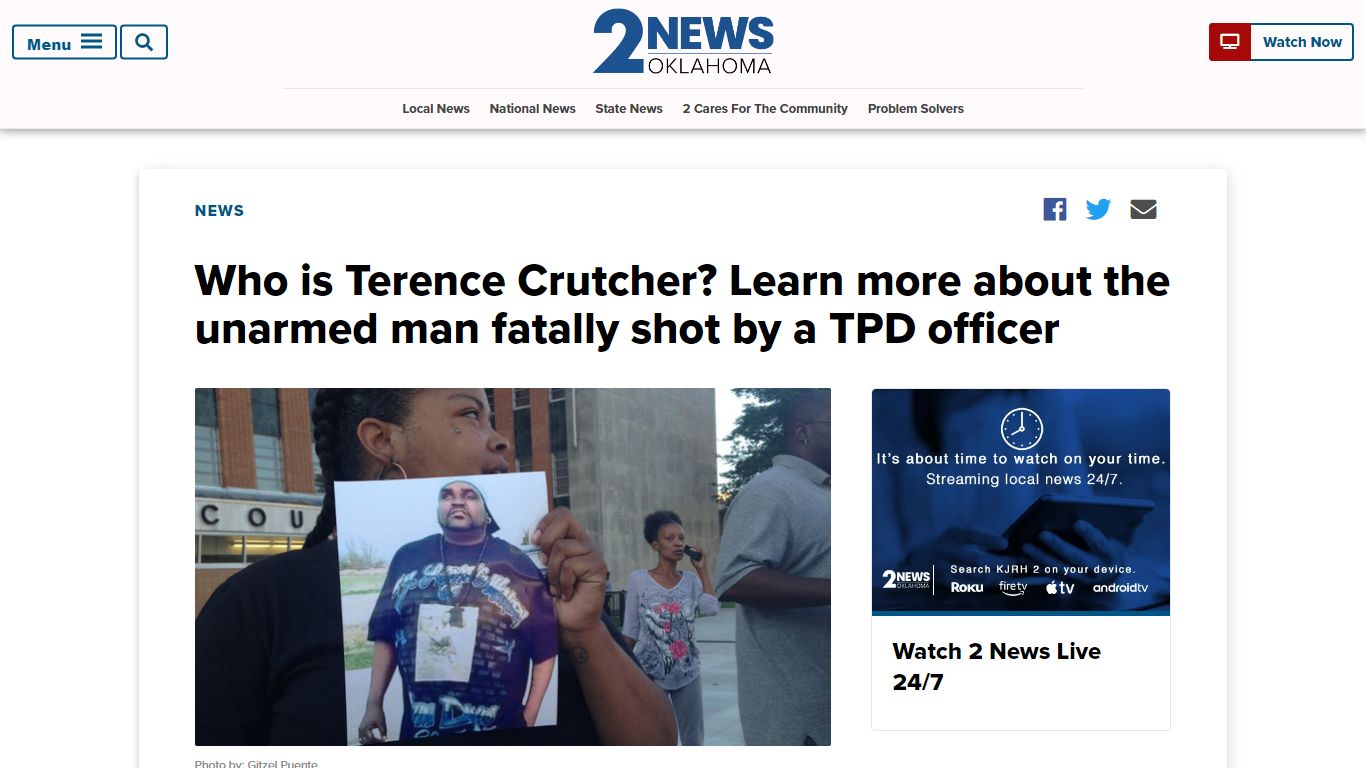 Who is Terence Crutcher? - KJRH